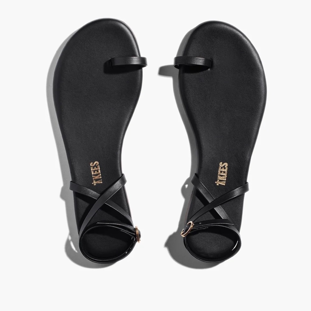 Brand New Tkees Phoebe Sandal - Size 10 US / 41 EUR - Black